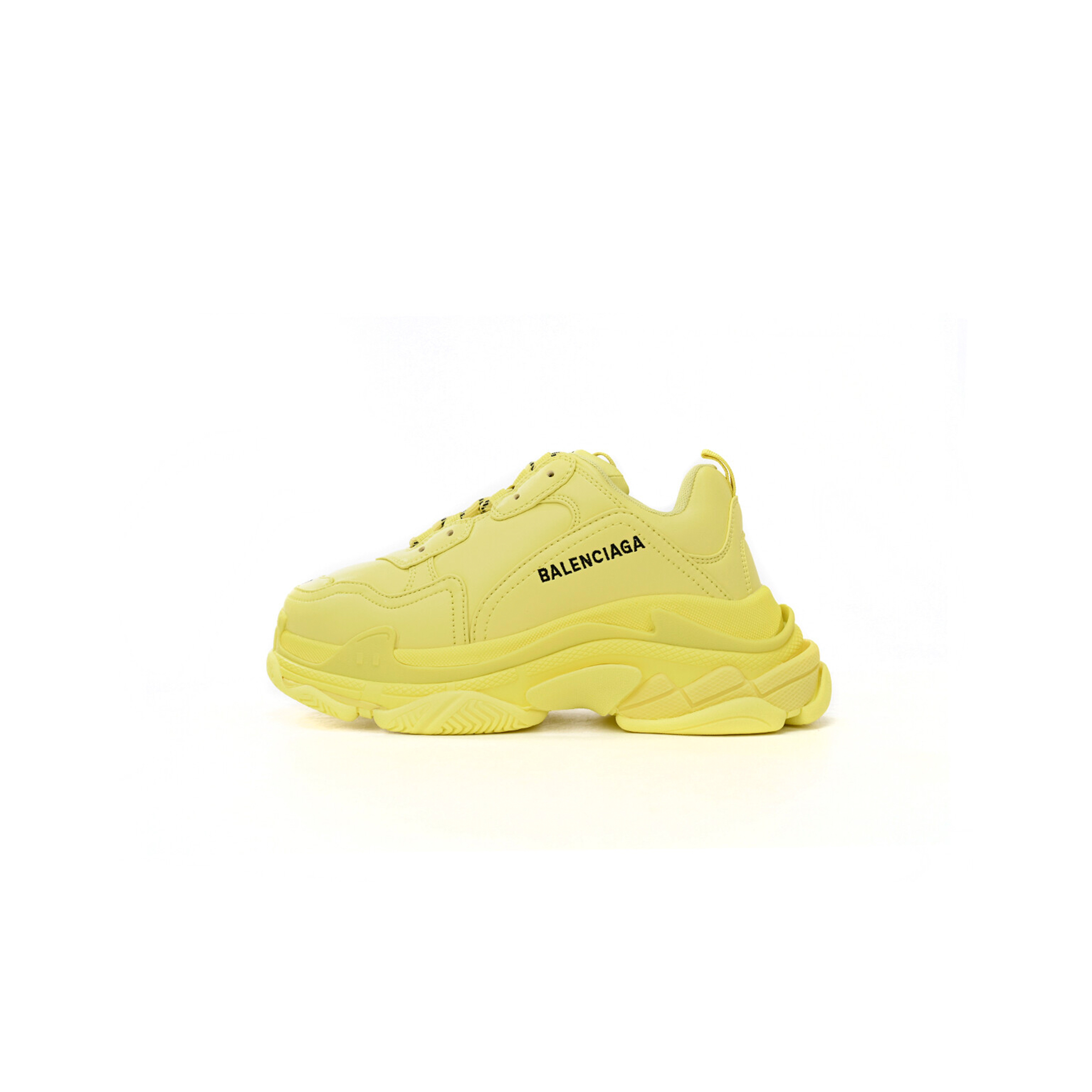 Ba*len*cia*ga wmns triple s sneaker light yellow 524039w1fb62308